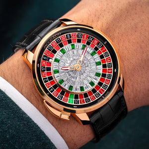 Jacob & Co. Casino Tourbillon Rose Gold Baguette – Luxury Roulette Watch