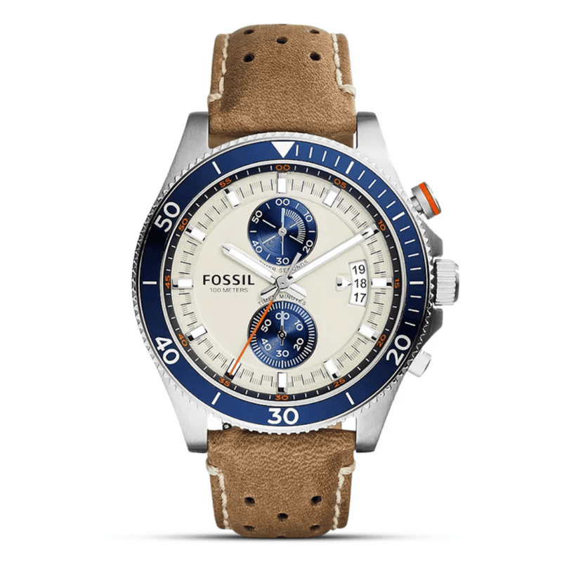 Fossil Wakefield Leather Strap  CH2951