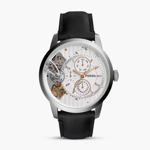 Townsman Multi-Function Black Leather  –  Men’s Watch Fossil ME1164