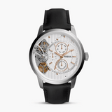 Townsman Multi-Function Black Leather  –  Men’s Watch Fossil ME1164